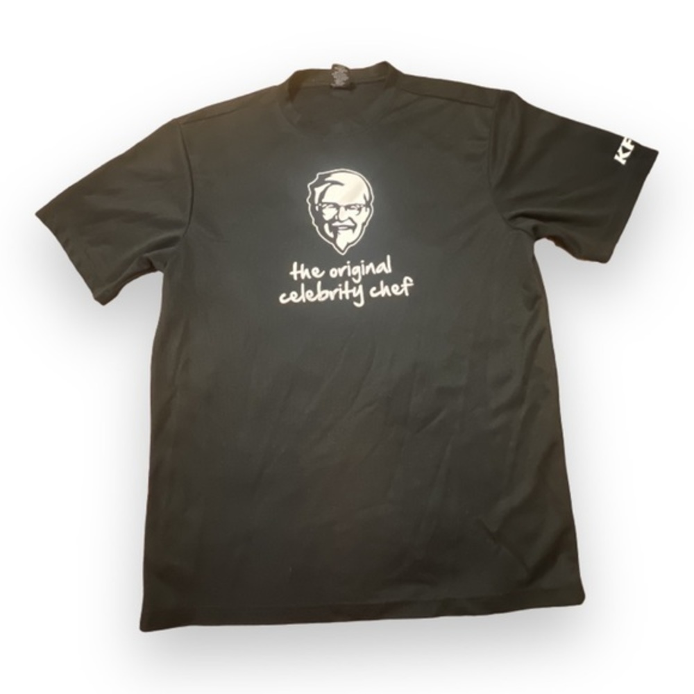 KFC “The Original Celebrity Chef” t-shirt Size Large - Speedo Uniforms